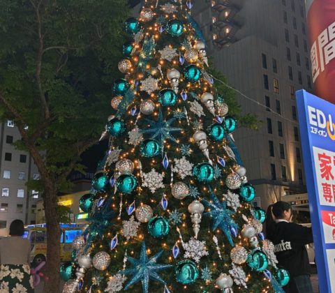 ショッピングセンター　イルミネーション